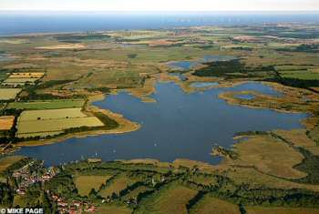 aerial photo of Horsey Mere