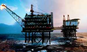 photo of offshore drilling rigs