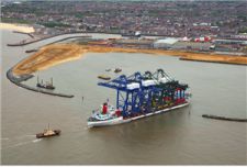 Great Yarmouth's outer harbour