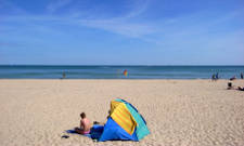 2009 Blue Flag Beaches : Poole beach Dorset