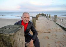 Brian Hardisty on Hopton Beach