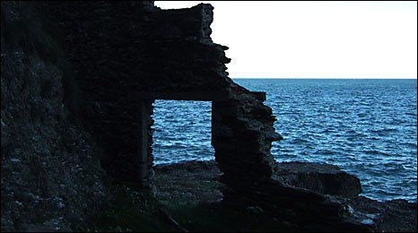 The ruins of Hallsands
