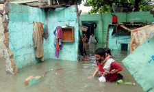 Aftermath of floods unleashed by a tropical cyclone in Pakistan