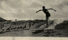 Edward VIII surfing