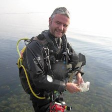 Marine conservationist Rob Spray