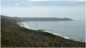 Whitsand Bay, Cornwall Material dredged from Devonport is dumped in Whitsand Bay